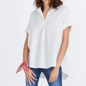 Madewell Courier Button-Back Shirt